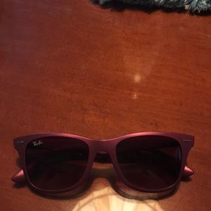 Ray ban Purple Wayfayer Liteforce Sunglasses